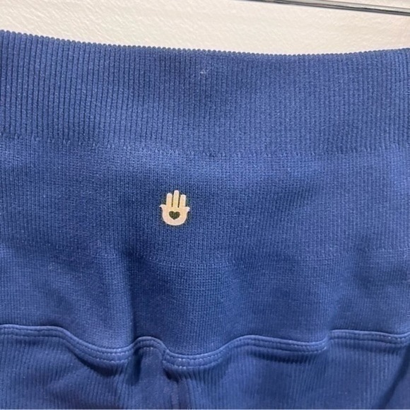 Spiritual Gangster Tie Dye Stripes High Waisted Leggings - Picture 3 of 6